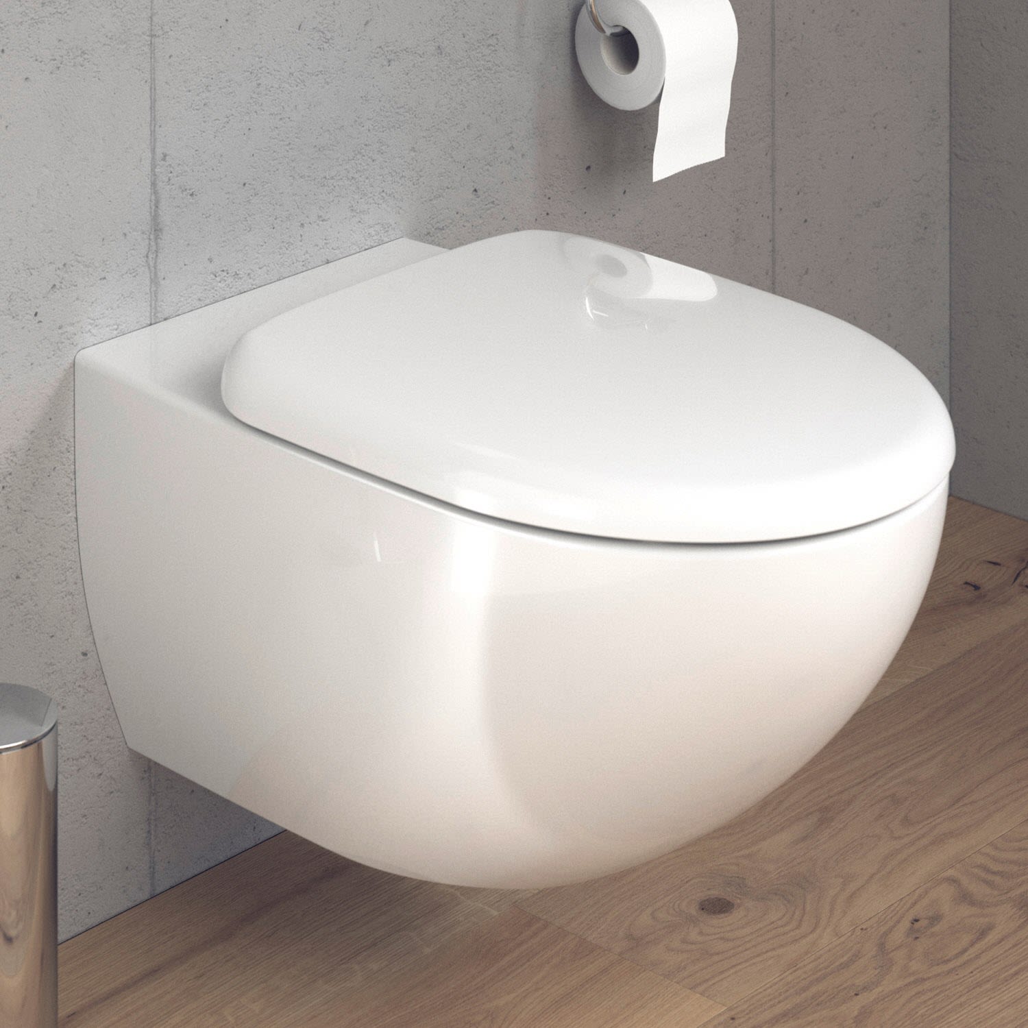 Duravit Architec wall-hung WC 57.5 cm, washdown, Durafix included 2572090000