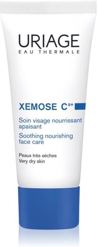 Uriage Xemose C8+ Soothing Nourishing Face Care beruhigende und hydratisierende Creme für trockene bis atopische Haut 40 ml