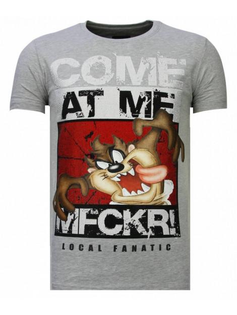 Local Fanatic Taz mania rhinestone t-shirt