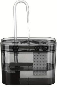 Uplift Picks AquaPaws Cat Water Fountain Automatic Pet Drinking Fountain With Filter transparent 1.5 L