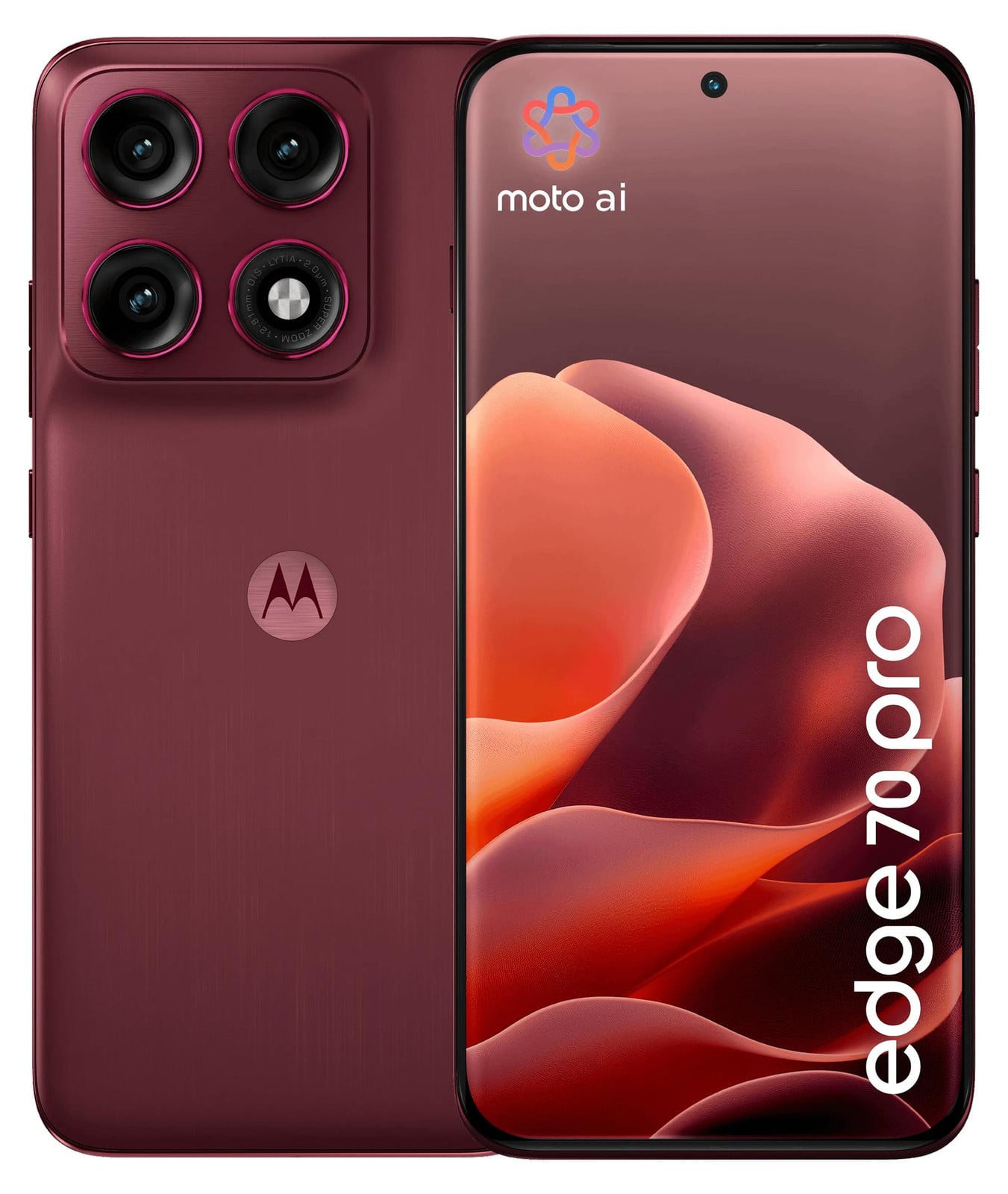 Motorola Edge 70 Pro 5G Smartphone - Red