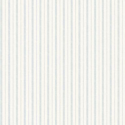 Chesapeake Harville Light Blue Double Stripe Wallpaper