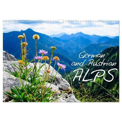 German and Austrian Alps (Wall Calendar 2026 DIN A3 landscape), CALVENDO 12 Month Wall Calendar