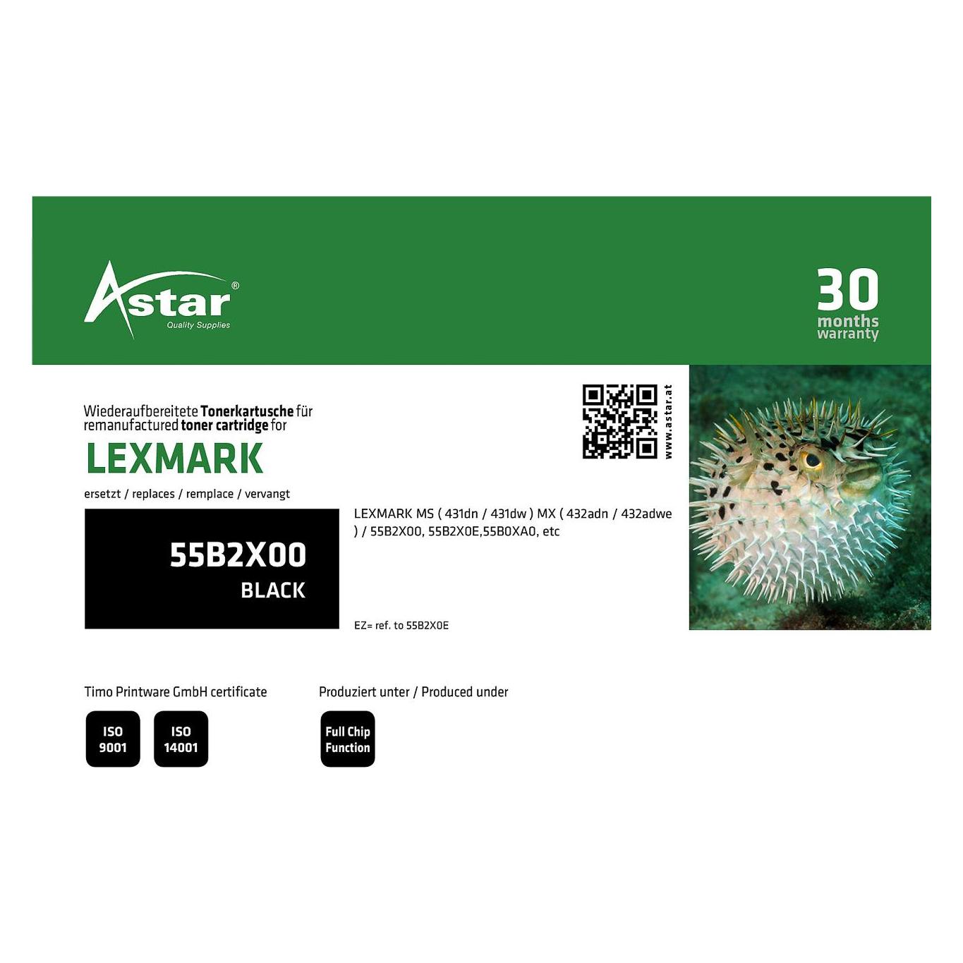 Astar AS20454 LEXMARK 55B2X00 MS/MX (AS20454)