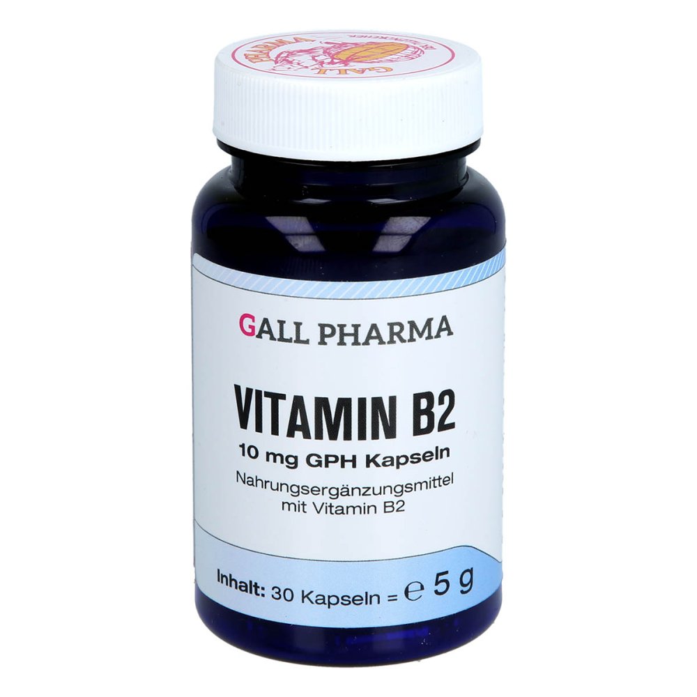 Hecht-Pharma GmbH Vitamin B2 10 mg Gph Kapseln 16571029