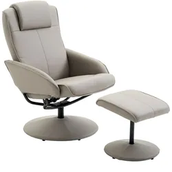 Relaxsessel Sessel Fernsehsessel Armsessel 360° drehbar mit Fußstütze