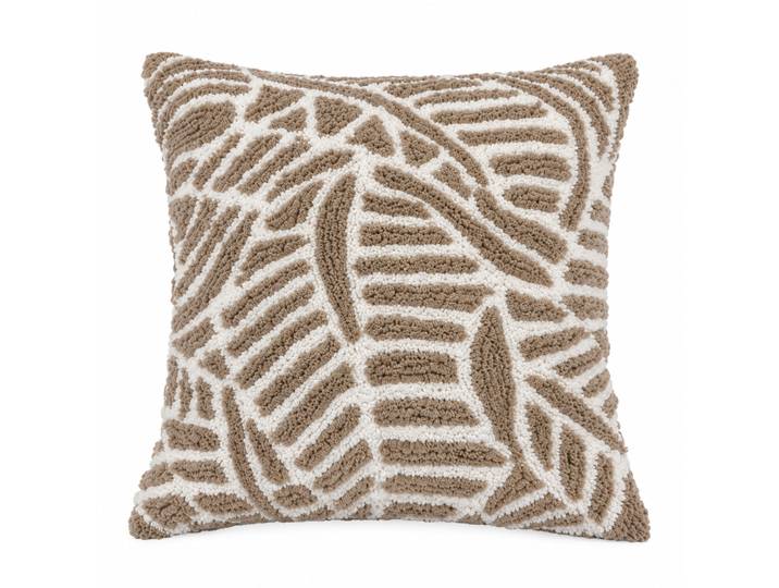 Zierkissen Reduced natur/weiss Hülle: 100 Prozent Baumwolle, Füllung: 100 Prozent Polyester B 45 T 45 cm - Material: Hülle: 100% Baumwolle, Füllung: