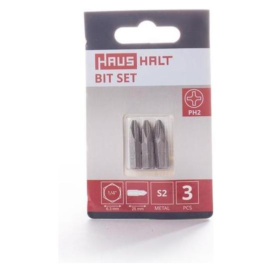 Haushalt SCREWDRIVER BIT PH2X25MM 3PCS (37639041)
