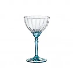 Bormioli Rocco Florian Lucent Blau Champagner Becher, 6er Pack
