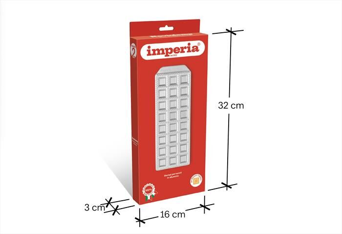 Imperia Raviolamp 24 Ravioli Classici-silver