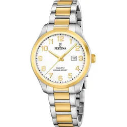 Festina Quarz Damen Klassik F20739/1 - weiß,Multi - 34.0mm