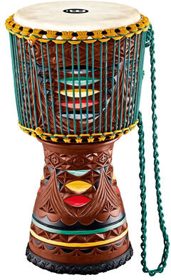 Meinl Artisan Djembe Painted Carving
