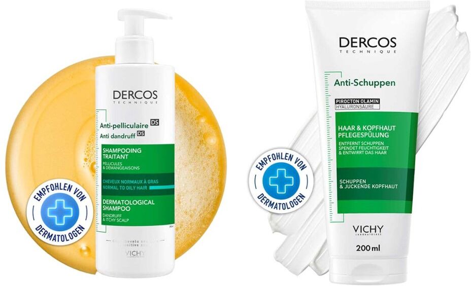 Vichy Dercos Anti-schuppen Shampoo fett. Kopfh.+ Conditioner