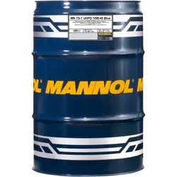 10W-40 Mannol 7107 TS-7 UHPD Blue LKW Motoröl 208 Liter
