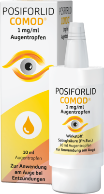 URSAPHARM Arzneimittel GmbH POSIFORLID COMOD 1 mg/ml Augentropfen 10 ml 13414803