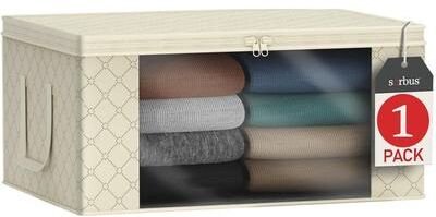 Sorbus "Storage Organize Bags (Single) - 13.5"" L X 19"" W X 7.5"" H"