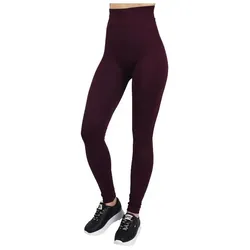 Gymhero, Damen, Tights, Push-up-Leggings 763-BURGUNDY Burgunderrot S (S), Rot
