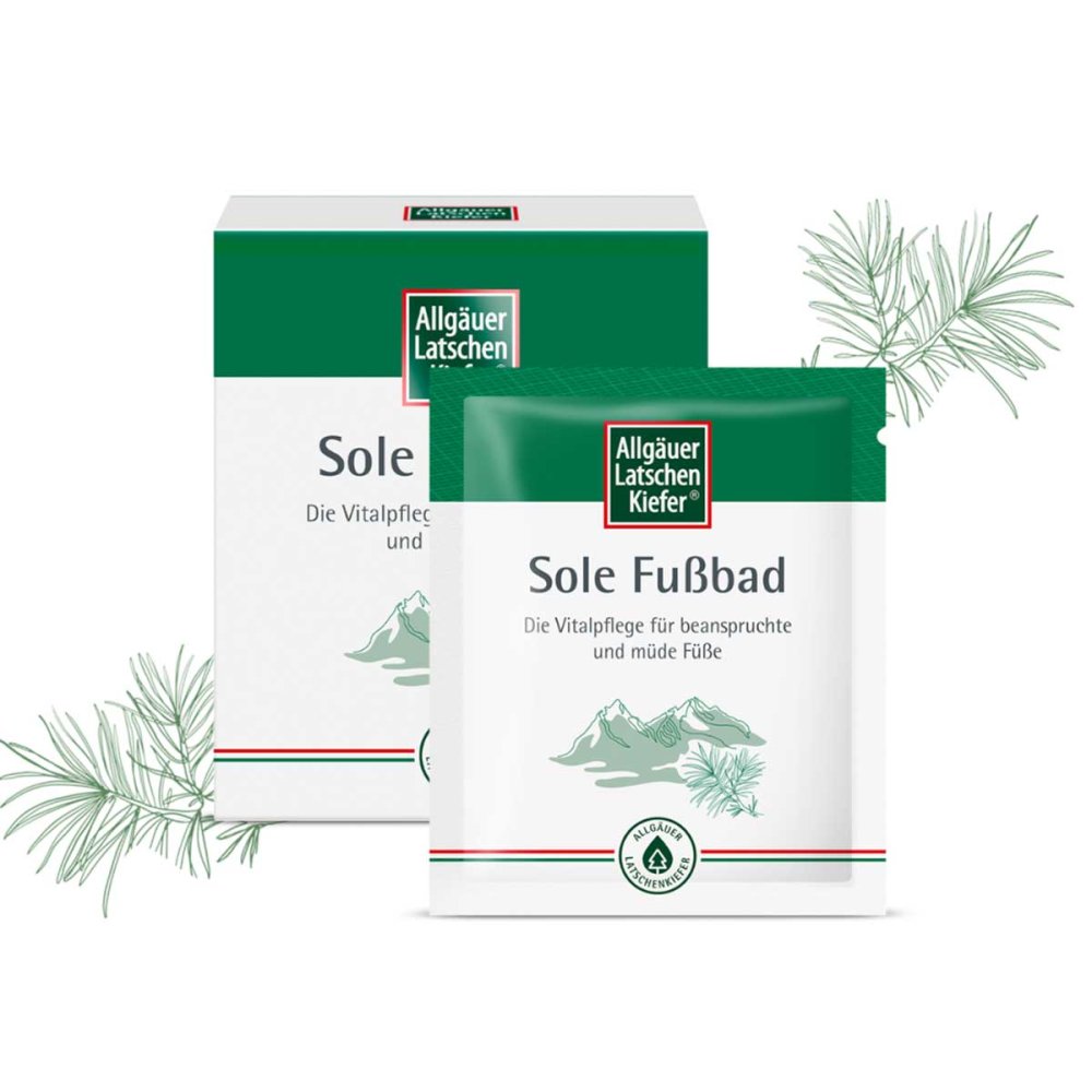 Dr. Theiss Naturwaren GmbH Allgäuer Latschenkiefer Sole Fußbad 01986492
