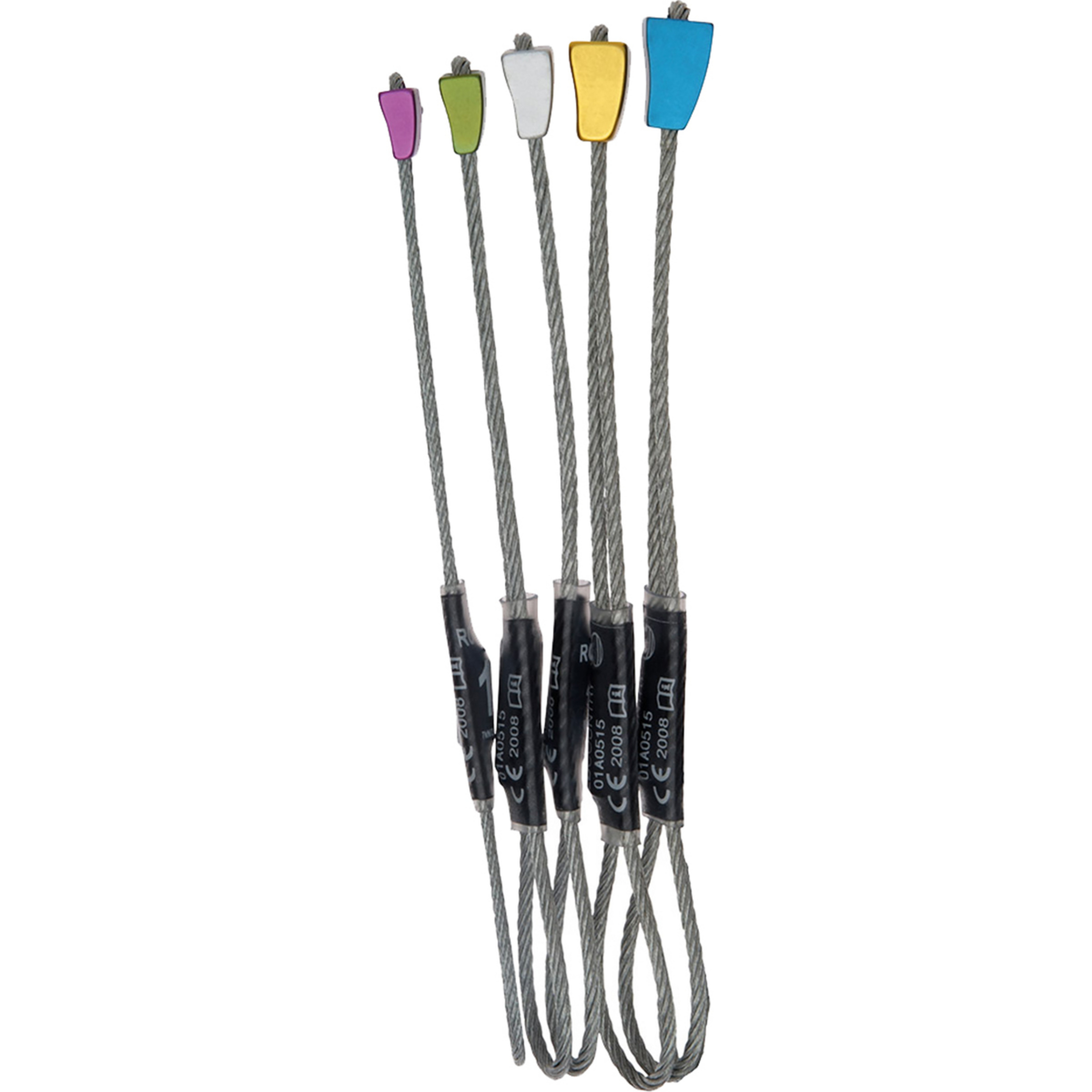 Wild Country Rock on Wire Set 1 - 5 Klemmkeile weiss Alpinklettern