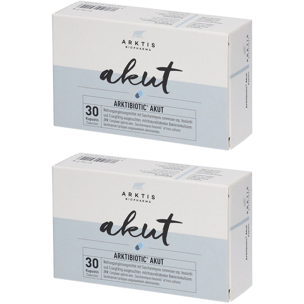 Arktibiotic Akut Kapseln 2x 2x30 St