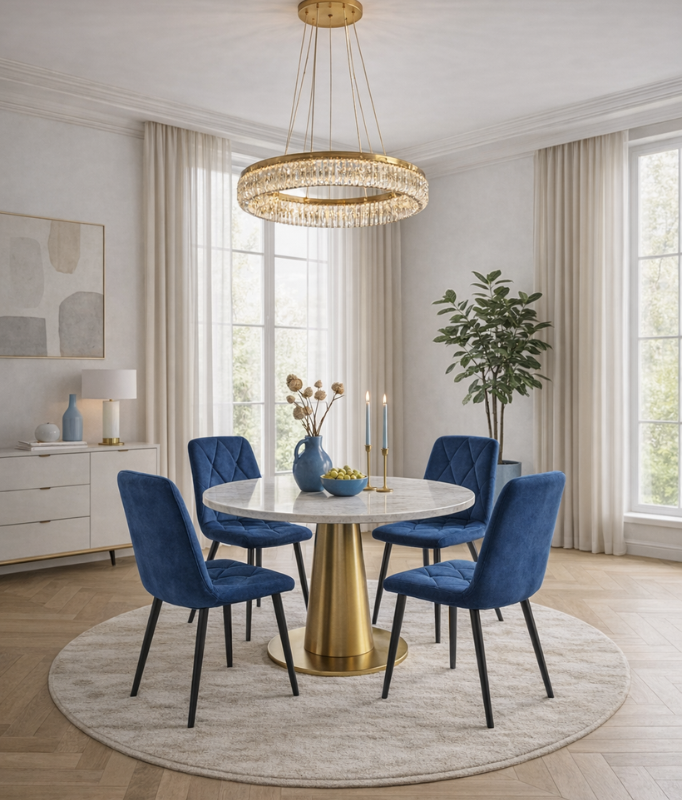 B2B Partner Esszimmerstuhl MARVIN, blau