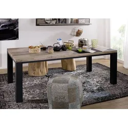 Esstisch Wildeiche 220x100x76 bianco geölt VILLANDERS #220