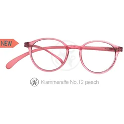 Lesebrille No.12 Klammeraffe peach