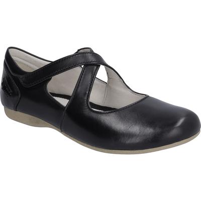 Ballerina JOSEF SEIBEL "Fiona 72, schwarz", Damen, Gr. 37, schwarz, Obermaterial: 100% Rindsleder Leather cow., Schuhe Ballerina