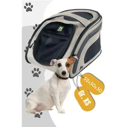 Maelson Transportbox Snuggle Kennel 52 beige (SN 7052) (Hund, Katze, Atmungsaktiv, Faltbar, Waschbar), Tiertransport
