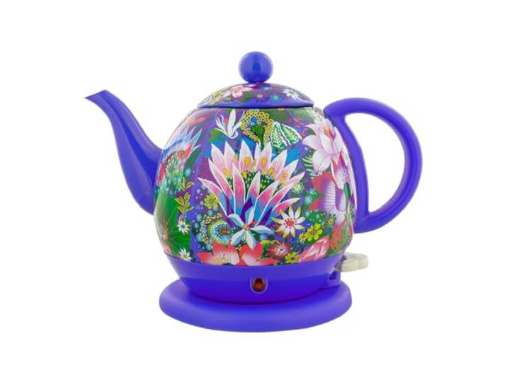Pylones, Elektrischer Wasserkocher, 1 l, Byzanz, Wasserblumen