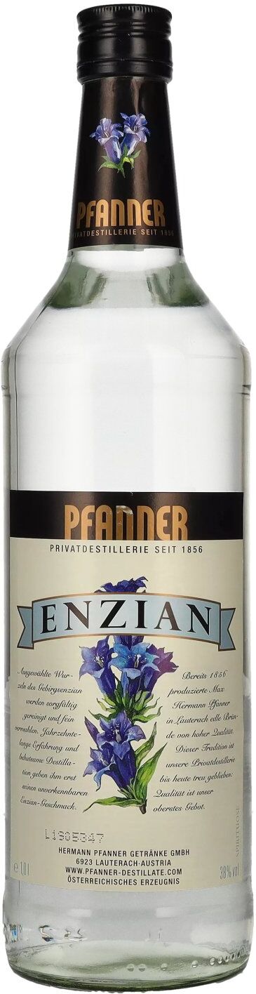 Pfanner Enzian 38% Vol. 1l