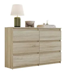 SIDEBOARD HANA M6 Sonoma Eiche 120cm