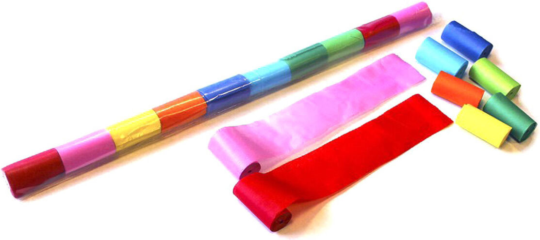 MagicFX Magic Fx Streamer 10m X 5cm - Bunt