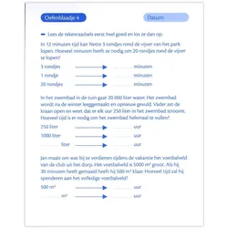 Oefenblaadjes Vraagstukken en Rekenraadsels, Hörbücher