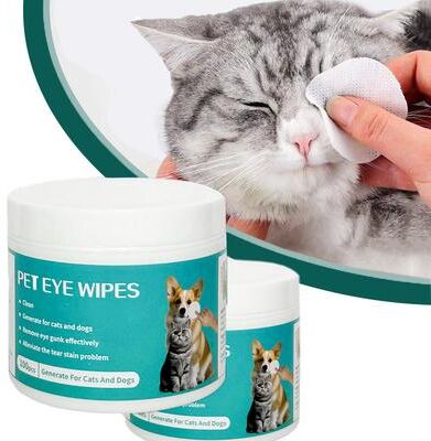 Happy Pet Pantry Pure Sight Pet Eye Wipes For Dogs & Cats Tear Stain Remover & Daily Eye Cleaner Pure Sight Pet Eye Wipes For Dogs & Cats Tear Stain Remover & Daily Eye Cleaner