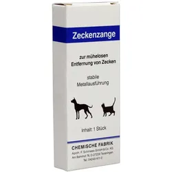 Zeckenzange aus Metall 1 St