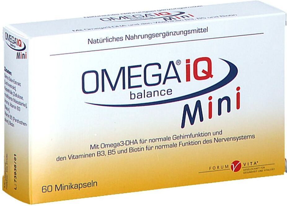 Omega Iq Mini Kapseln 60stk