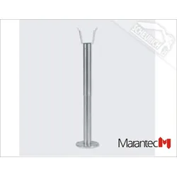 Marantec Gabelstützpfosten für Schrankenbaum Edelstahlausführung