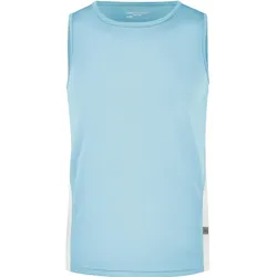 Funktions-Lauftop "JN305" - L - ocean/white