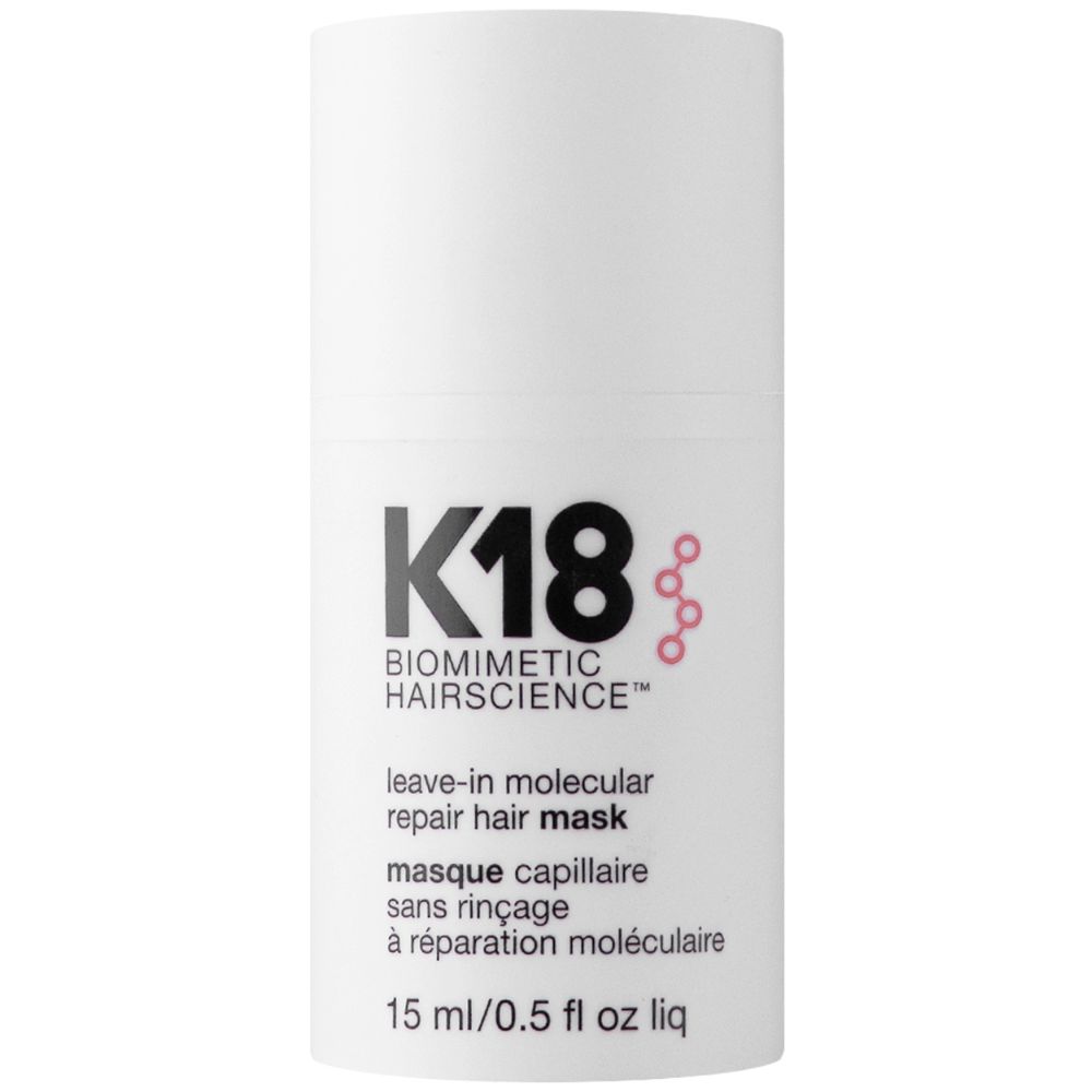 K18 Leave-In Molecular Repair Hair Mask - Revertir el daño capilar 15mL