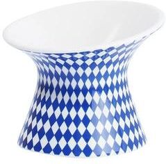 Uplift Essentials Elevated Ceramic Anti Tip Pet Bowls blue B