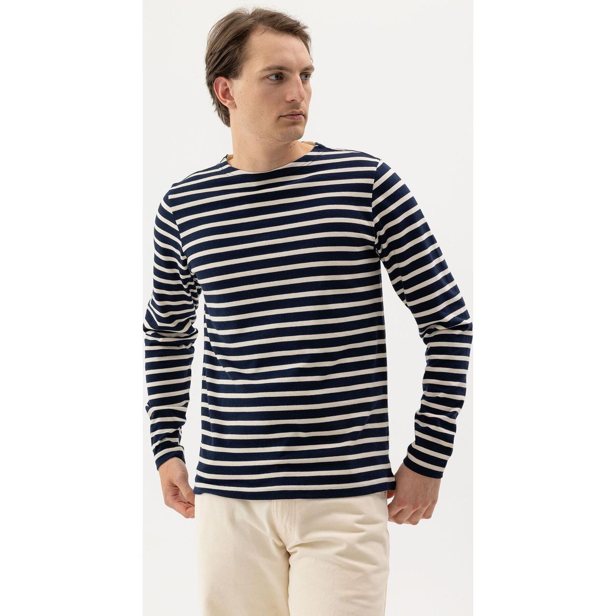 Holebrook Oliver Boatneck navy/ecru (293) L S41505-293-L
