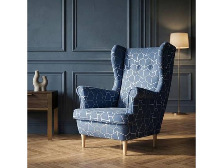 Family Meble Ohrensessel Ari Design – skandinavischer Sessel, Muster Gabo 2