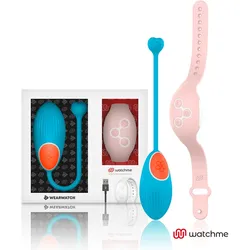 WEARWATCH - WatchMe Technologie Fernbedienung Ei Blau Rosa diskret