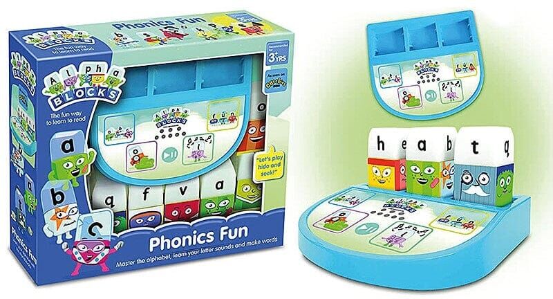 Alphablocks Phonics Fun: Learn Letter Recognition and Sounds, Spelling and Vocabulary Perfect for Interactive Play and Child Development - Ages 3+ - Educational Toy TRENDS UK LTD