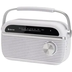 Denver TRB-67W weiss (FM, Bluetooth), Radio, Weiss