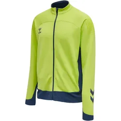 hummel LEAD Polyester Zip Jacke lime punch XL