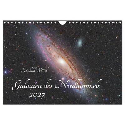 Galaxien des Nordhimmels (Wandkalender 2027 DIN A4 quer), CALVENDO Monatskalender