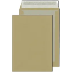 MAILmedia Papprückwandtaschen DIN B4 braun