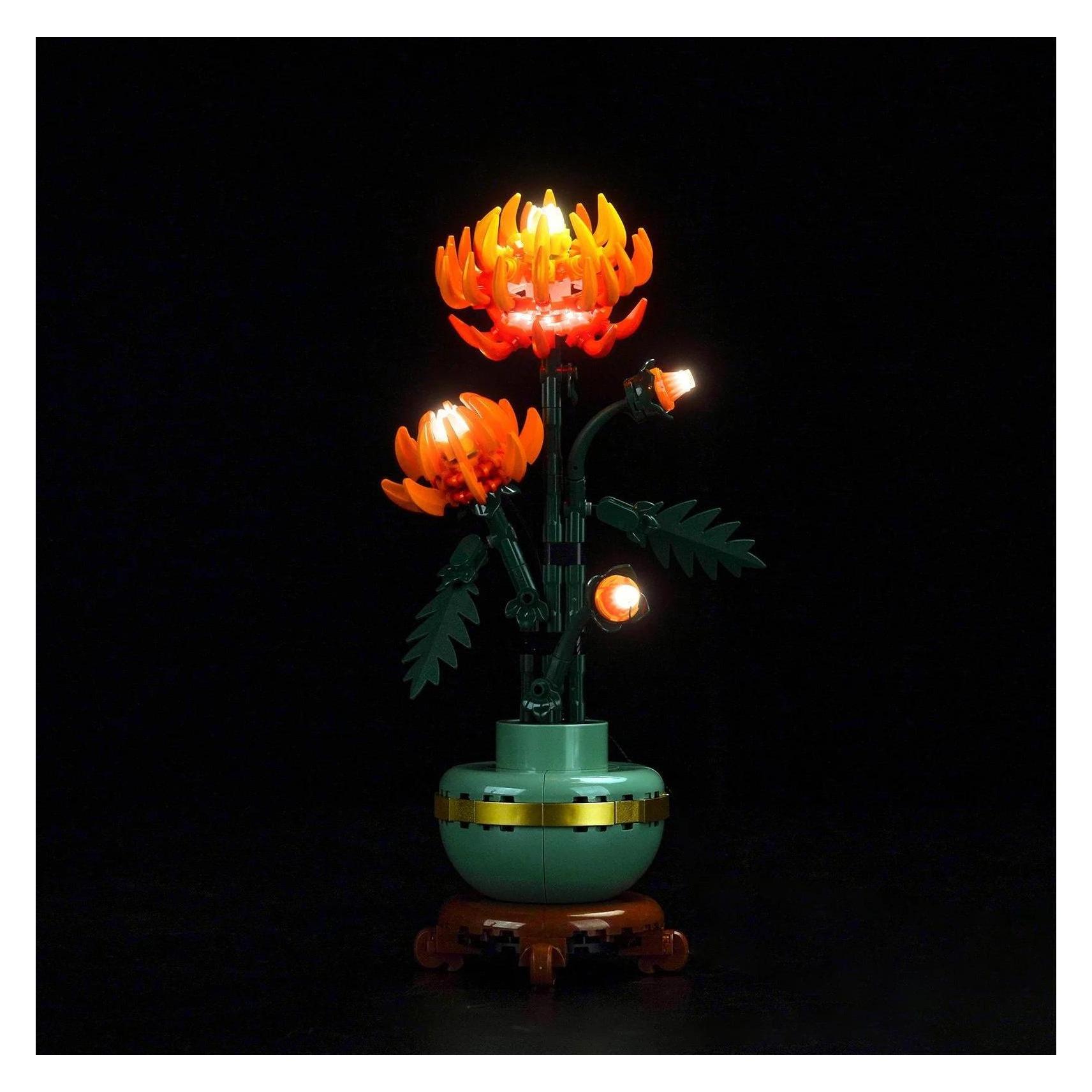 BrickBling LED Licht Set für LEGO Chrysantheme (10368) (P70601)
